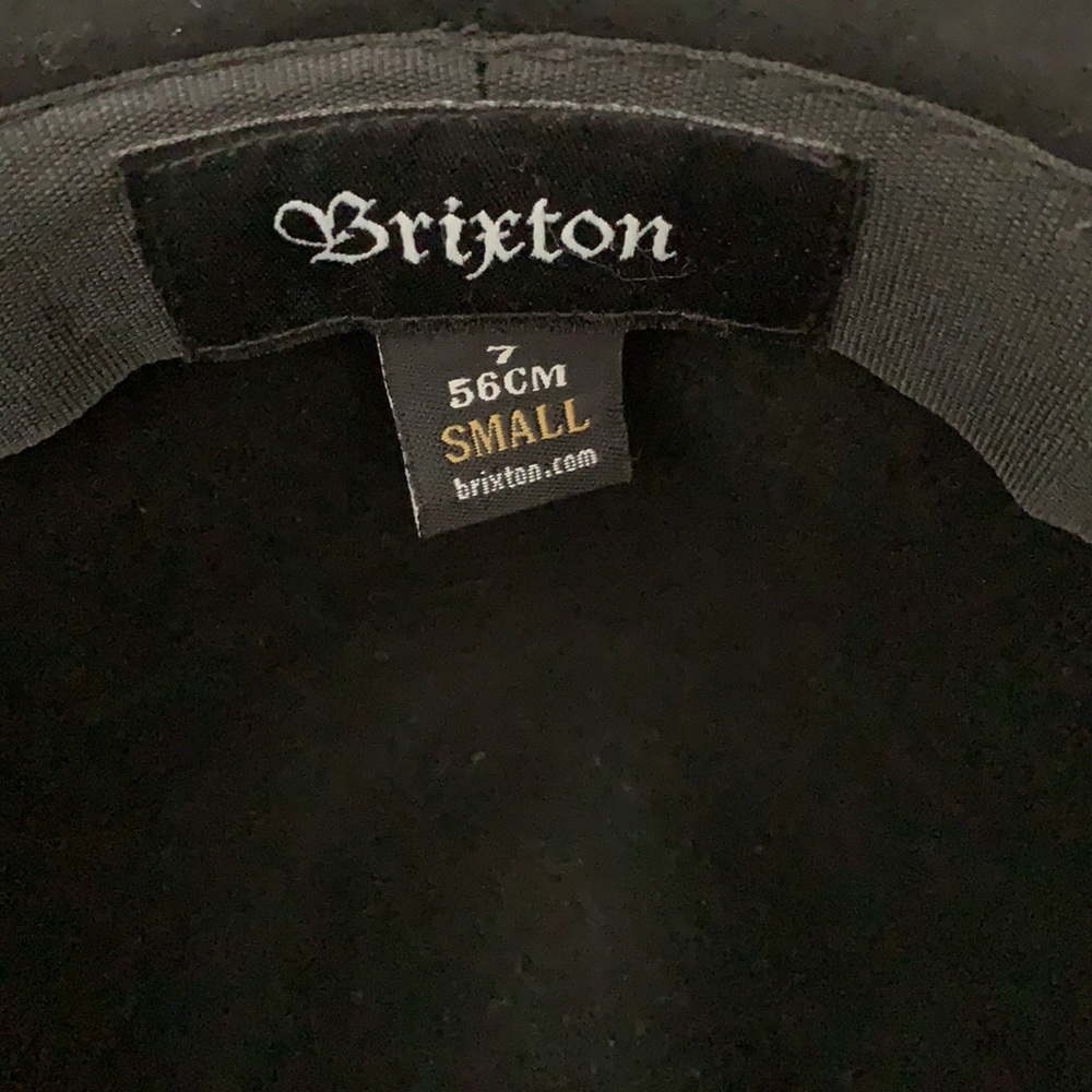 Brixton Black Floppy Brimmed Hat - Picture 8 of 9